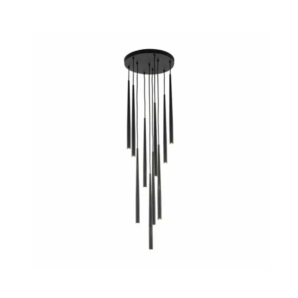 Подвесной светильник, люстра Tk Lighting 10114 Piano G9 10x8W IP20 Черный Подвесной светильник, люстра Tk Lighting 10114 Piano G9 10x8W IP20 Черный