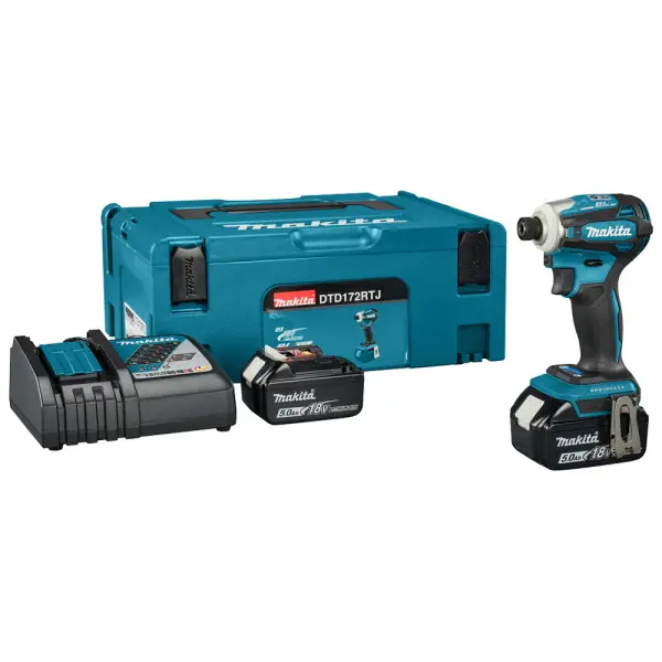 Акумуляторний ударний шурупокрут Makita DTD172RTJ LXT 18 В - фото №4