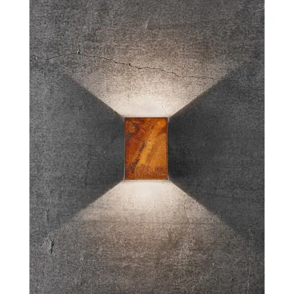 Вуличний світильник Nordlux 2019041038 Fold LED 1x7.5W 3000K 225Lm IP54 іржа - фото №1