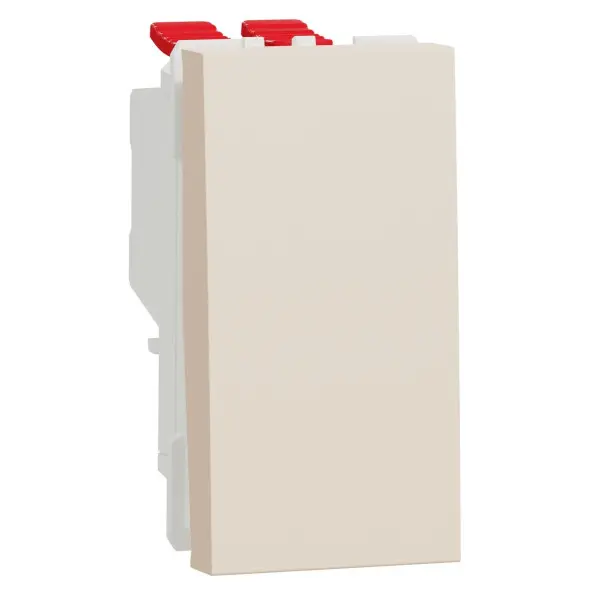 Перекрестный выключатель Schneider Electric Unica New NU310544 1-клавишный 10А 1м бежевый