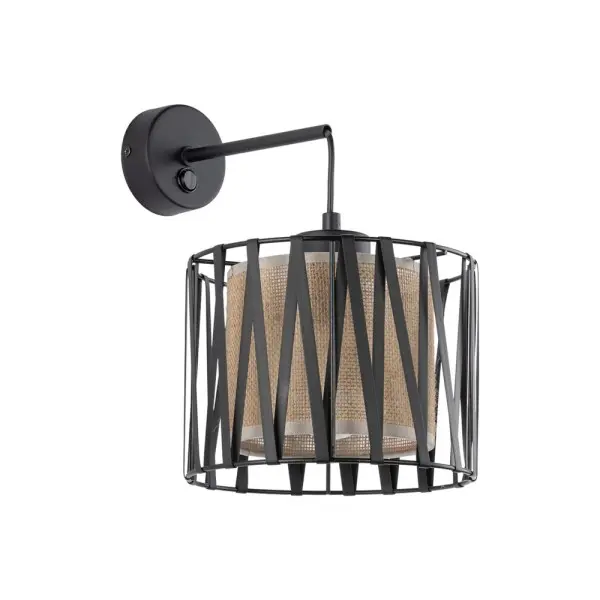 Бра, настенный светильник TK Lighting 5950 Harmony E27 1x15W IP20 коричневый Бра, настенный светильник TK Lighting 5950 Harmony E27 1x15W IP20 коричневый