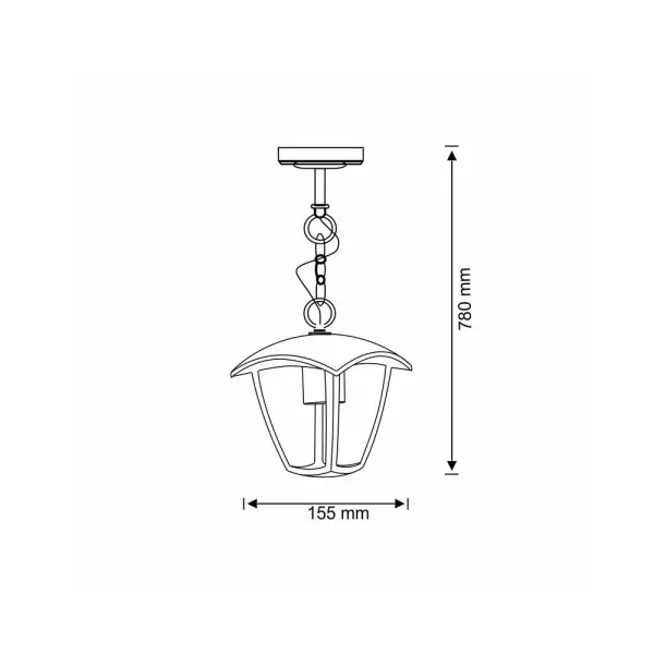 Уличный светильник Goldlux 311887 Igma E27 1x12W IP44 BK - фото №3