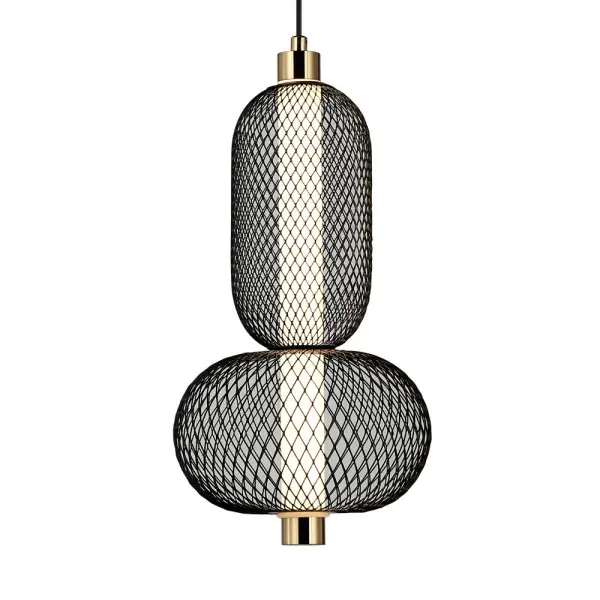 Подвесной светильник, люстра Italux PND-84283-2-BK Marco LED 1x10W 3000K 590Lm IP20 черный - фото №3