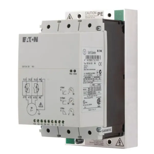 Устройство плавного пуска Eaton DS7-340SX055N0-N (напряжение управления 24В AC/DC) Устройство плавного пуска Eaton DS7-340SX055N0-N (напряжение управления 24В AC/DC)