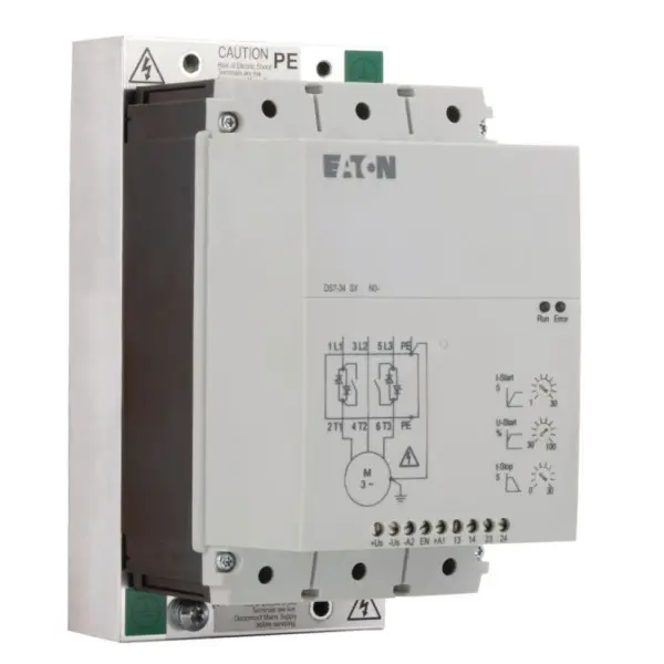 Устройство плавного пуска Eaton DS7-340SX055N0-N (напряжение управления 24В AC/DC) - фото №1 Устройство плавного пуска Eaton DS7-340SX055N0-N (напряжение управления 24В AC/DC) - фото №1