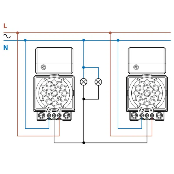 Датчик движения Finder 5-350лк 10с-12мин 360°/110° (181182300000) - фото №2