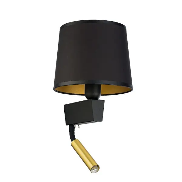 Бра, настенный светильник Nowodvorski 8213 Chillin E27+G9 2x10W+10W IP20 черный - фото №2 Бра, настенный светильник Nowodvorski 8213 Chillin E27+G9 2x10W+10W IP20 черный - фото №2
