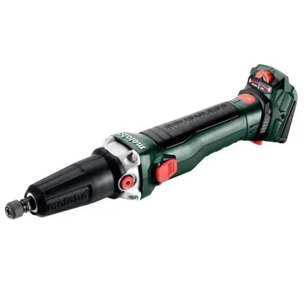 Аккумуляторная прямошлифмашина Metabo GVB 18 LTX BL 11-28 с регулировкой оборотов с быстрым тормозом и бесщеточным двигателем (600826850)