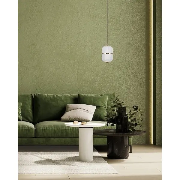Подвесной светильник, люстра Italux PND-34375-1-BK Alani LED 1x6W 3000K 588Lm IP20 черный - фото №1