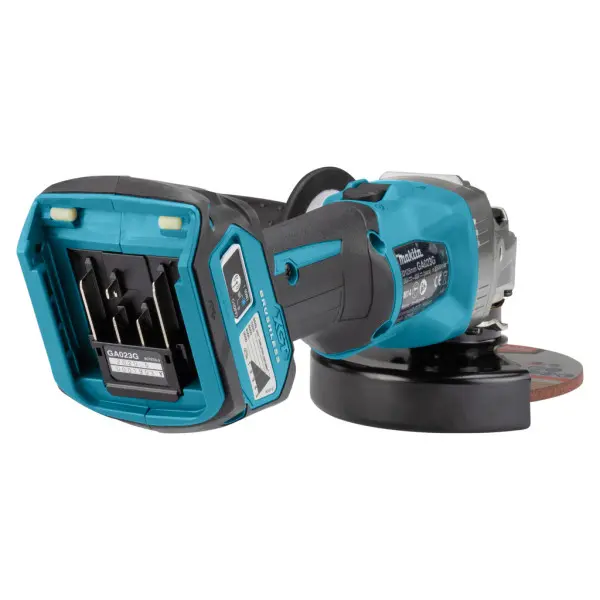 Аккумуляторная угловая шлифмашина Makita GA023GM201 XGT 40В 125мм с аккумуляторами BL4040x2 - фото №3