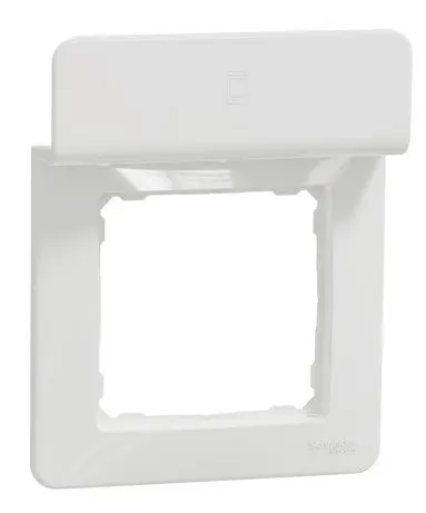 Рамка Schneider Electric Sedna Design с подставкой для мобильного белая SDD311809 Рамка Schneider Electric Sedna Design с подставкой для мобильного белая SDD311809