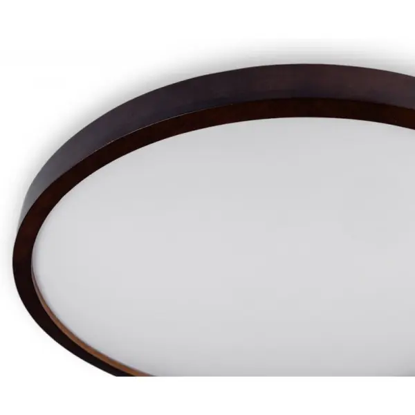 Матовий світильник Vestum WOOD 60Вт 375x60мм 3000К-6500К горіх - фото №1