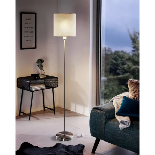Торшер Eglo 95167 Pasteri E27 1x60W IP20 серый - фото №2 Торшер Eglo 95167 Pasteri E27 1x60W IP20 серый - фото №2