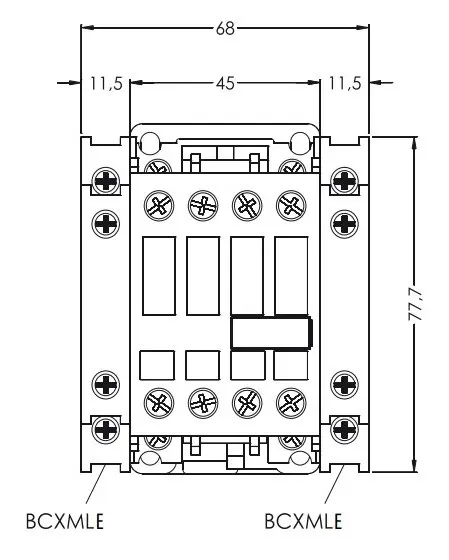 Контактор ETI 004645120 CEM 25-10 24V AC - фото №1 Контактор ETI 004645120 CEM 25-10 24V AC - фото №1