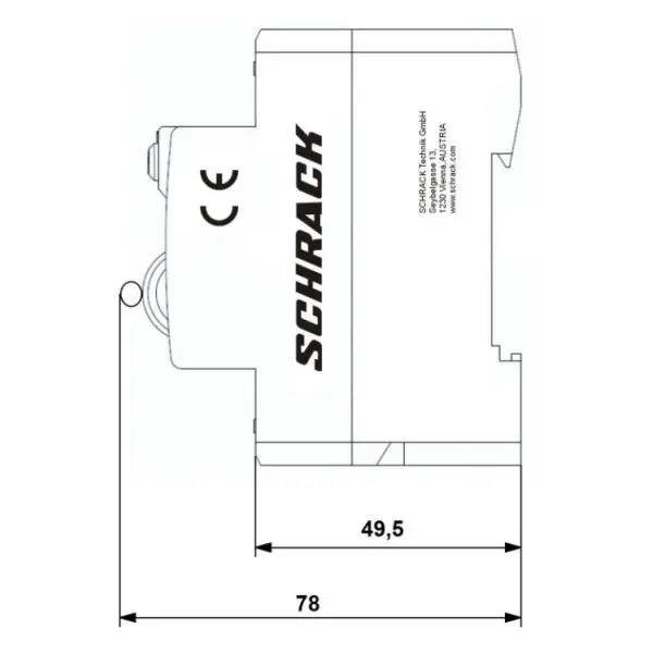 УЗО Schrack AR056103 10кА 63А 30мА 3P+N тип A - фото №6