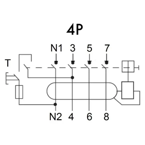 УЗО Schrack AR056103 10кА 63А 30мА 3P+N тип A - фото №8