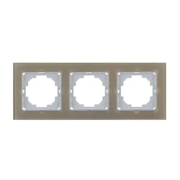 Рамка Nilson Alegra скло бронза 3-на ( 25BR0093 )