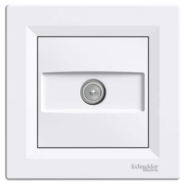 Проходная TV розетка (4 dB) Schneider Electric Asfora EPH3200221 (белая) Проходная TV розетка (4 dB) Schneider Electric Asfora EPH3200221 (белая)