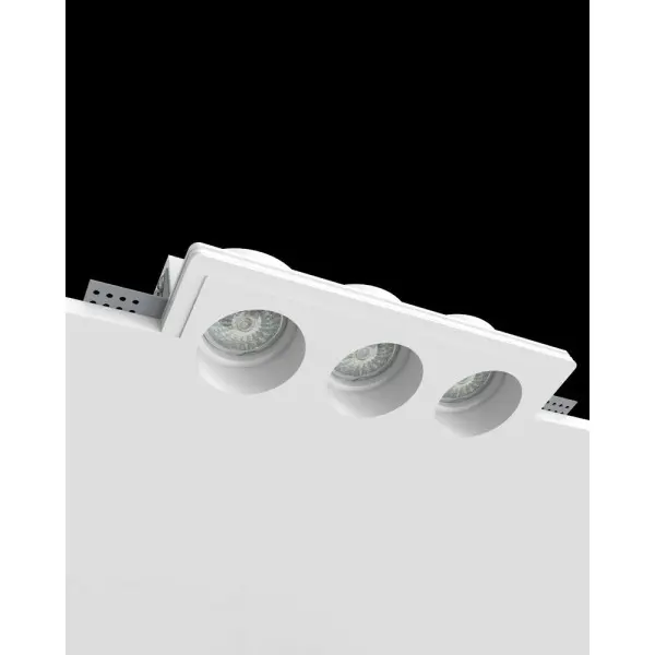 Точечный светильник Promin Trio M GU10/G5.3 3x10W IP20 Wh