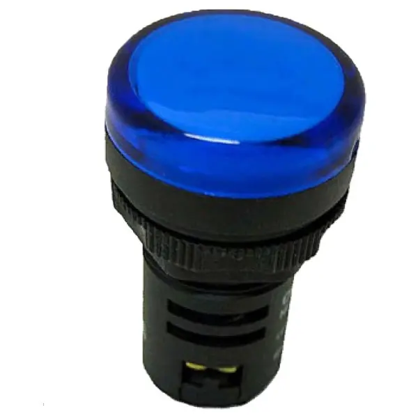 Індикатор Chint ND16-22DS/2 АС/DC 24В синій (592937) Індикатор Chint ND16-22DS/2 АС/DC 24В синій (592937)