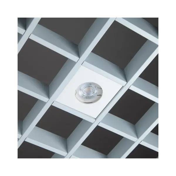 Точечный светильник для потолка Грильято Imperium Light 720110.01.01 Griliato GU10/GU5.3 1x50W IP20 Белый - фото №1