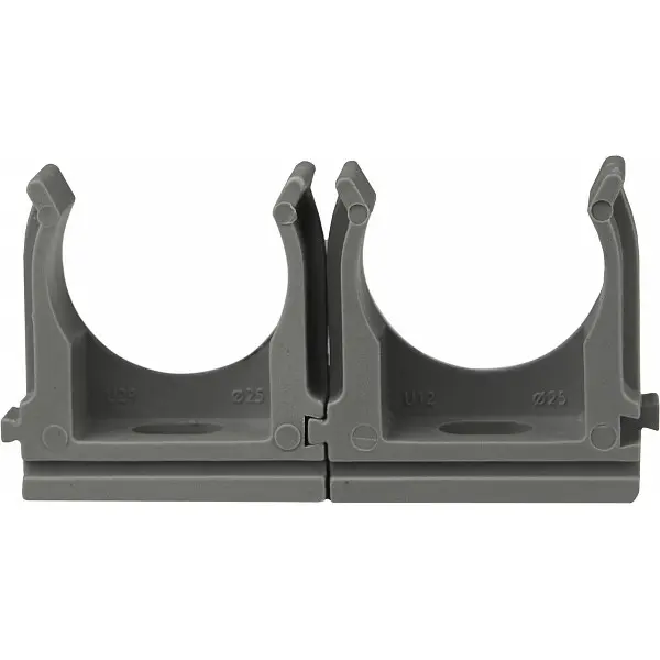 Кріплення для гофри Аско-Укрем 3113 Ø25мм (упаковка 25шт.) - фото №1