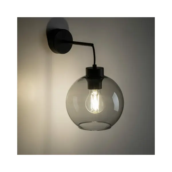 Бра, настенный светильник Tk Lighting 10243 Cubus E27 1x15W IP20 Bk - фото №1 Бра, настенный светильник Tk Lighting 10243 Cubus E27 1x15W IP20 Bk - фото №1
