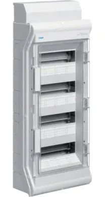 Щит накладний Vector VE412DN на 48 (56) модулів 4-рядний Hager