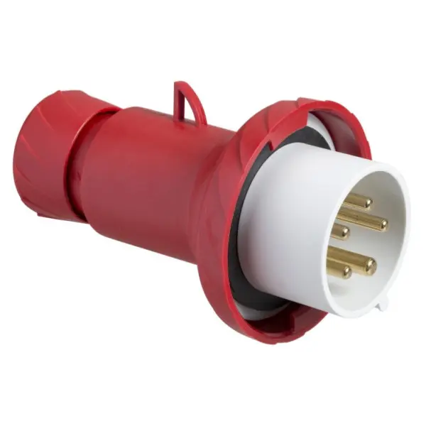 Силовая вилка Schneider Electric PKE32M735 32А 3P+N+E IP67 380В Силовая вилка Schneider Electric PKE32M735 32А 3P+N+E IP67 380В