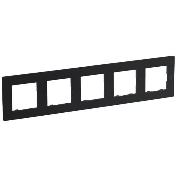 Рамка 5-постовая Legrand Niloe Step антрацит (863795)