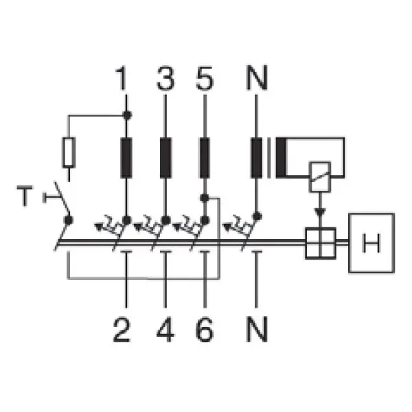 АВДС Schrack BO767816 6кА 16А 100мА 3P+N х-ка C тип A - фото №2 АВДС Schrack BO767816 6кА 16А 100мА 3P+N х-ка C тип A - фото №2