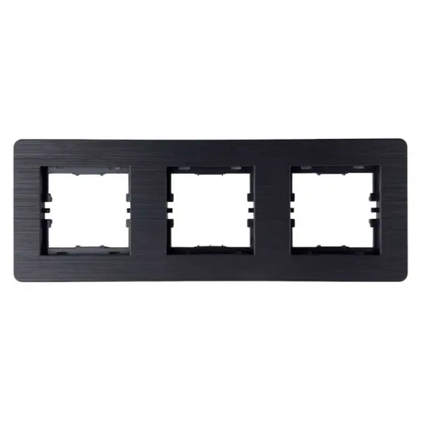Рамка Nilson Selene антрацит 3-на ( 23362593 )