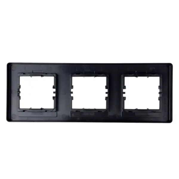 Рамка Nilson Selene антрацит 3-на ( 23362593 ) - фото №1