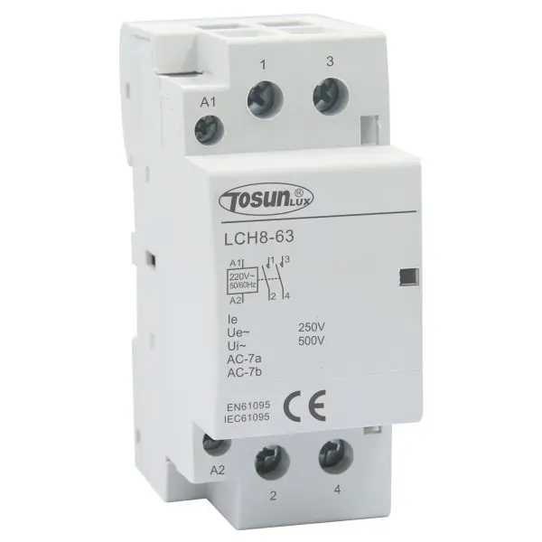 Модульный контактор TOSUNlux LCH8-40 1NO+1NC 2P 40A (6931934225198) Модульный контактор TOSUNlux LCH8-40 1NO+1NC 2P 40A (6931934225198)