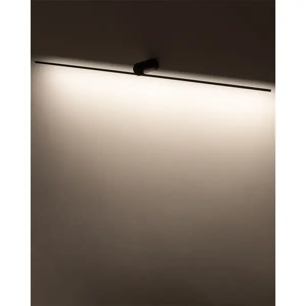 Підсвітка для картин, бра, настінний світильник Nowodvorski 10370 Spin M LED 1x14W 3000K 520Lm IP20 чорний - фото №1