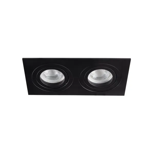 Точечный светильник Kanlux 19459 Seidy GU5.3 2x10W IP20 черный Точечный светильник Kanlux 19459 Seidy GU5.3 2x10W IP20 черный