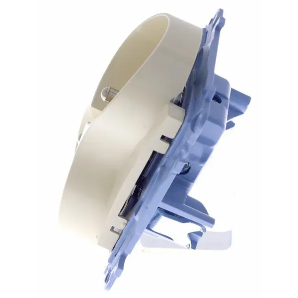 Подвійна розетка Kontakt Simon Simon 10 CGZ2M.01/41 із заземленням French (кремовий) - фото №1