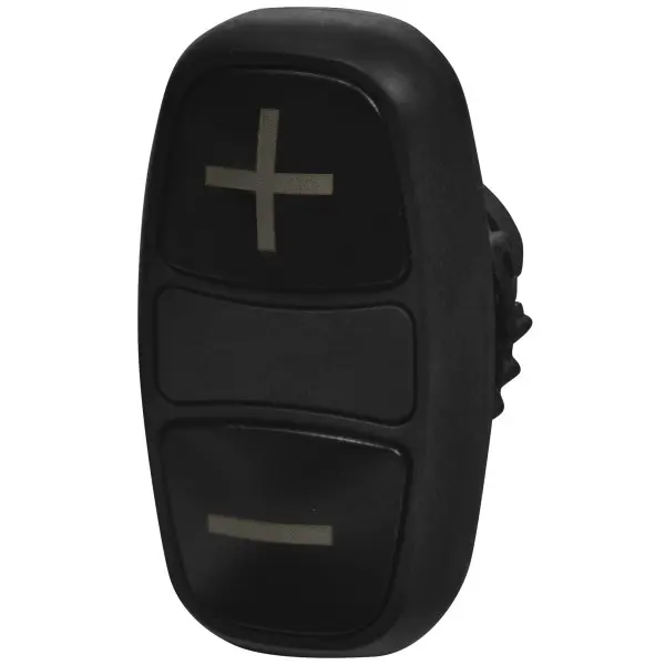 Двойная кнопка-модуль ETI NSE-PB2/CC-PN «+/-» черная (4774036)