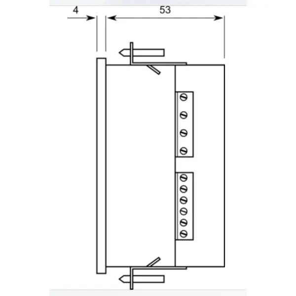 Трёхфазный анализатор сети ETI 004656910 ENA33LCD (96x96мм 230V AC) - фото №5 Трёхфазный анализатор сети ETI 004656910 ENA33LCD (96x96мм 230V AC) - фото №5