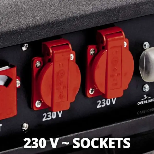 Бензиновый генератор Einhell 4-тактный 3,1 кВт 15л (4152551) - фото №2