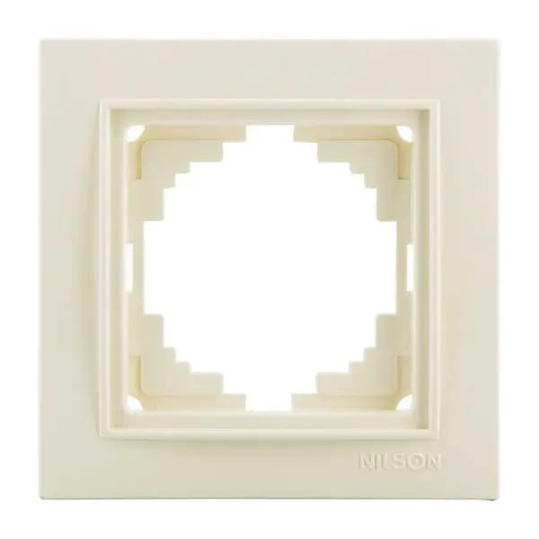 Рамка Nilson Thor кремова 1-на ( 27120091 )
