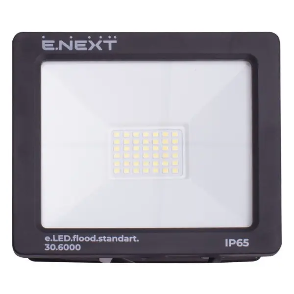 Світлодіодний прожектор E.Next e.LED.flood.stand.30.6000 30Вт 6000К - фото №1