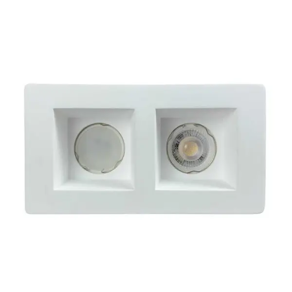 Светильник точечный Violux DOLOMIT-2L GU10 IP20 белый ( 132004 ) - фото №1