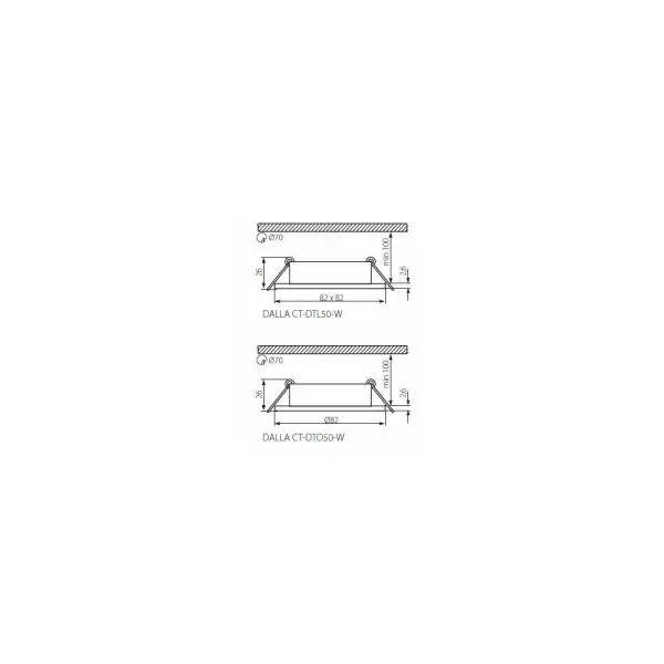 Точковий світильник Kanlux 22433 Dalla ct-dtl50-b - фото №1 Точковий світильник Kanlux 22433 Dalla ct-dtl50-b - фото №1