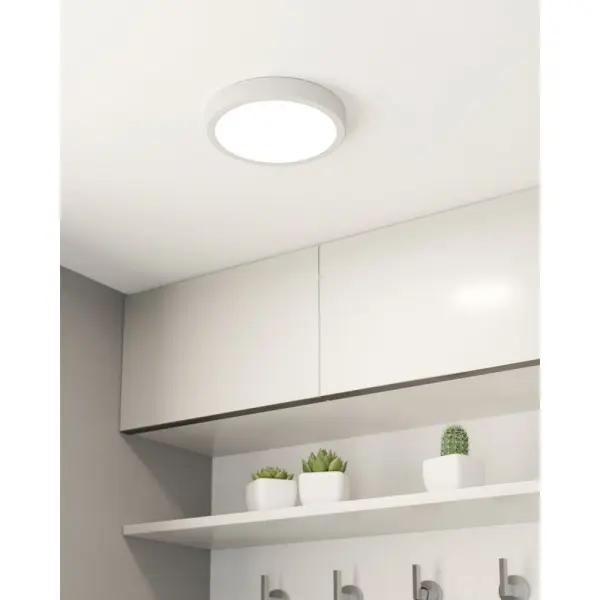 Потолочный светильник Eglo 99216 Fueva LED 1x16.5W 3000K 2000Lm IP20 белый - фото №2