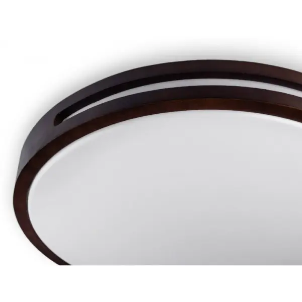 Матовий світильник Vestum SLOT 80Вт 490x65мм 3000К-6500К махагон - фото №1