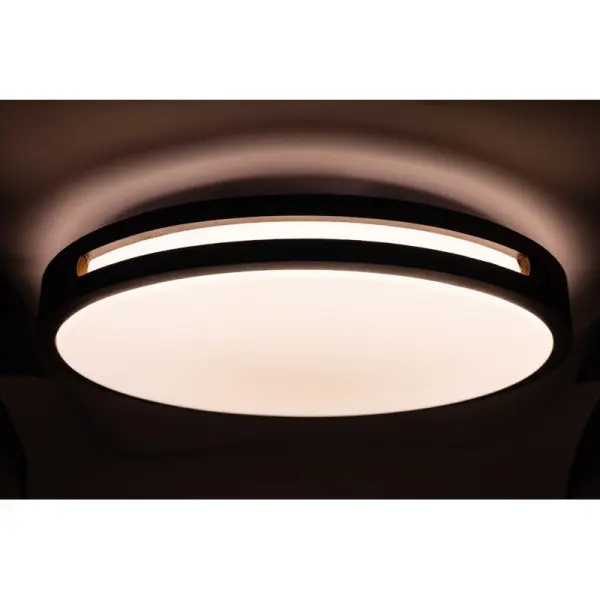 Матовий світильник Vestum SLOT 80Вт 490x65мм 3000К-6500К махагон - фото №4