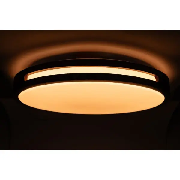 Матовий світильник Vestum SLOT 80Вт 490x65мм 3000К-6500К махагон - фото №6