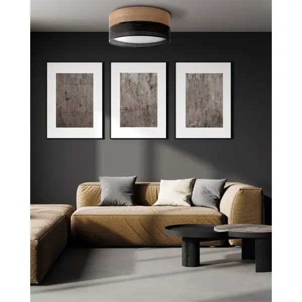 Потолочный светильник TK Lighting 4800 Nicol E27 1x15W IP20 черный - фото №1
