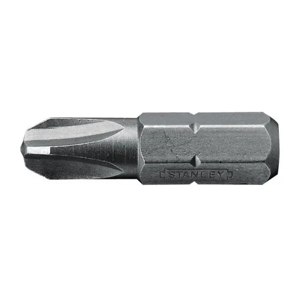 Шестигранная бита Stanley 1-68-950 Ph3 1/4" 25мм с хвостовиком (25шт)